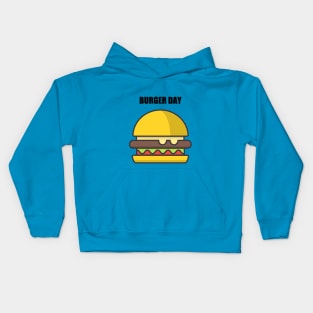 Burger Day Kids Hoodie